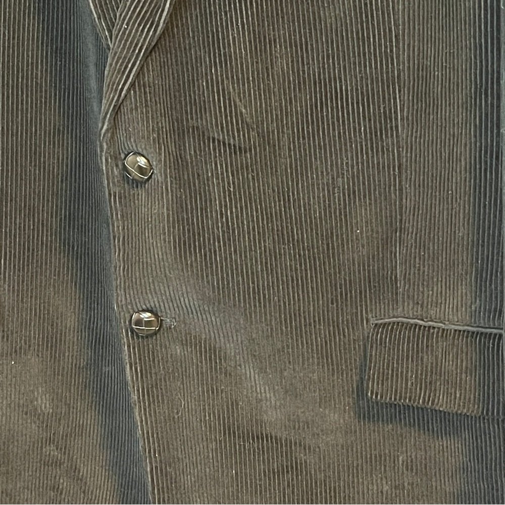 Lauren Ralph Lauren Black Corduroy Blazer - Picture 3 of 9
